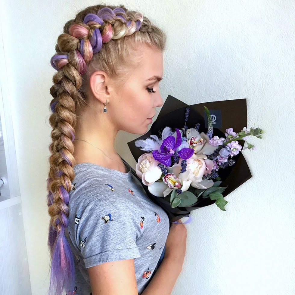 Long hair of girls to priests