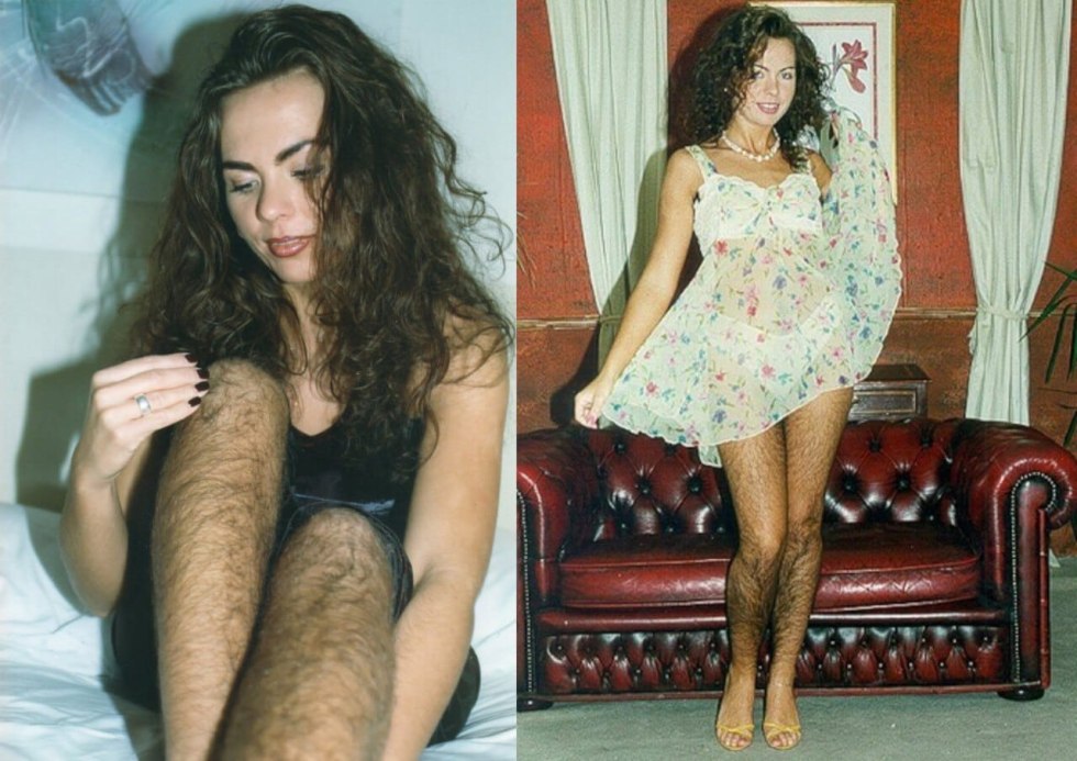 Sandra The most hairy model