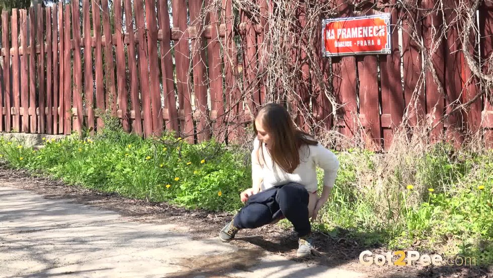 Helped on a fan on stage