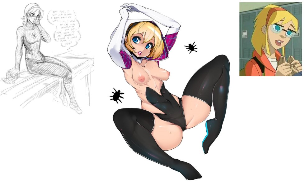 Penny Parker and Gwen Steisi Hentai