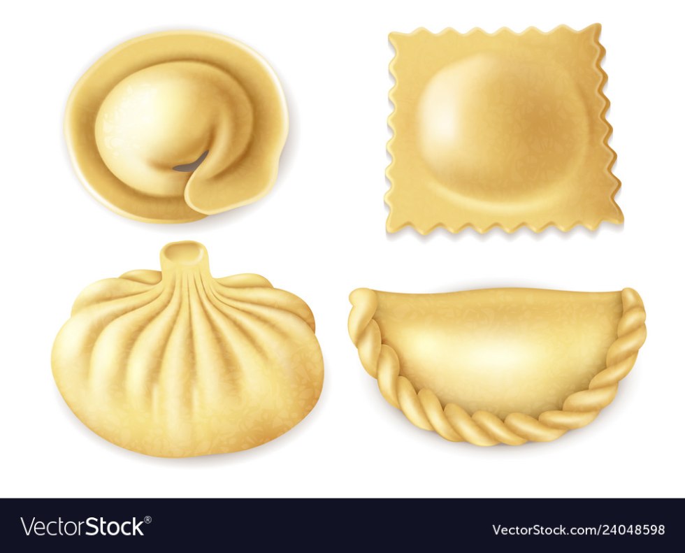 Pelmeni painted