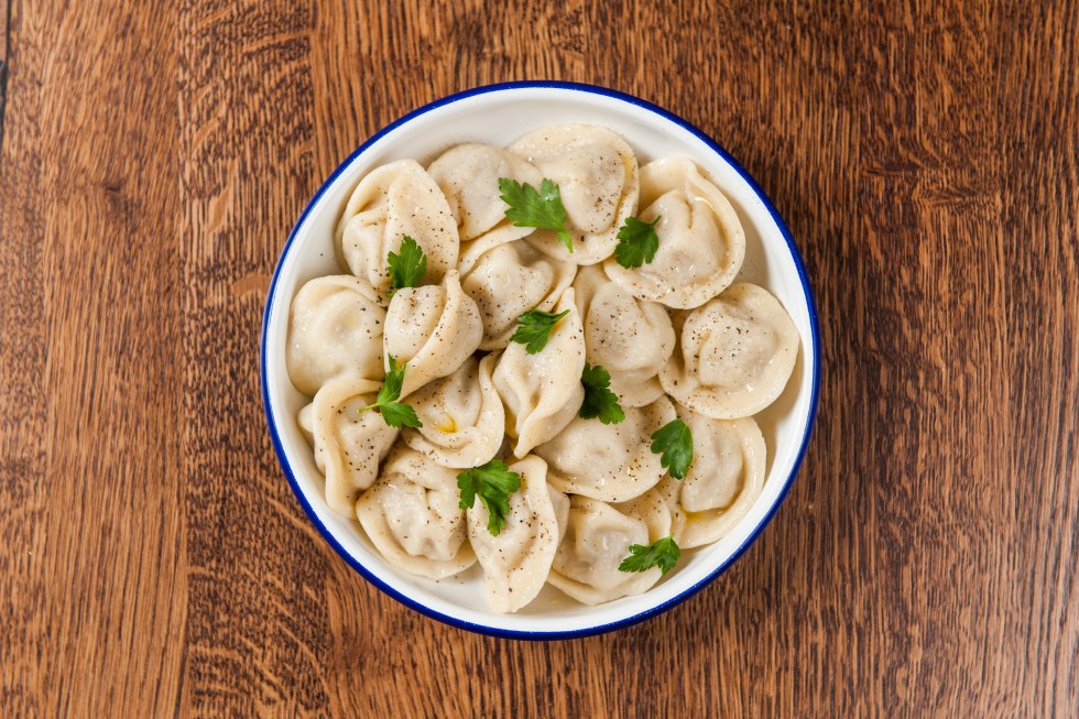 Dumplings plate