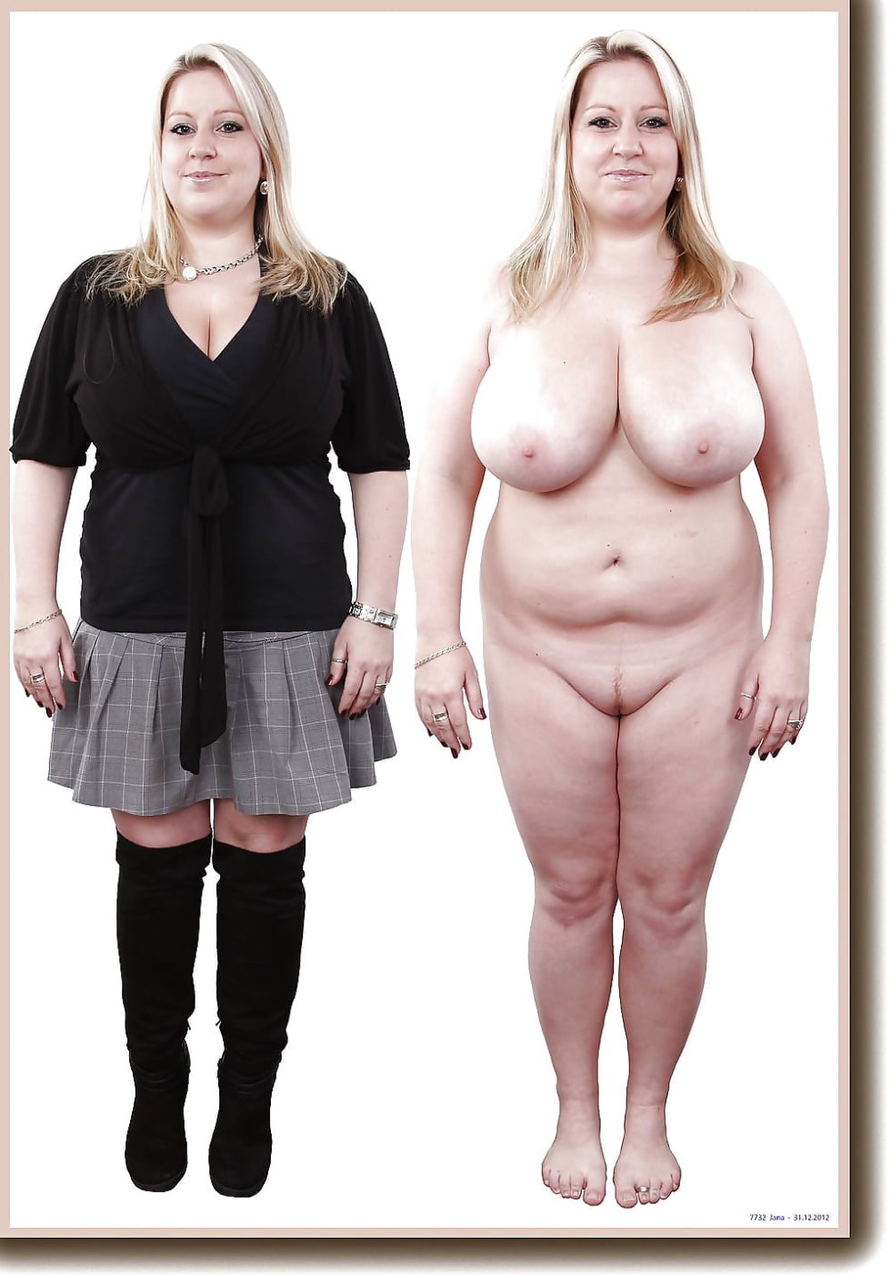 Casting of naked fat women