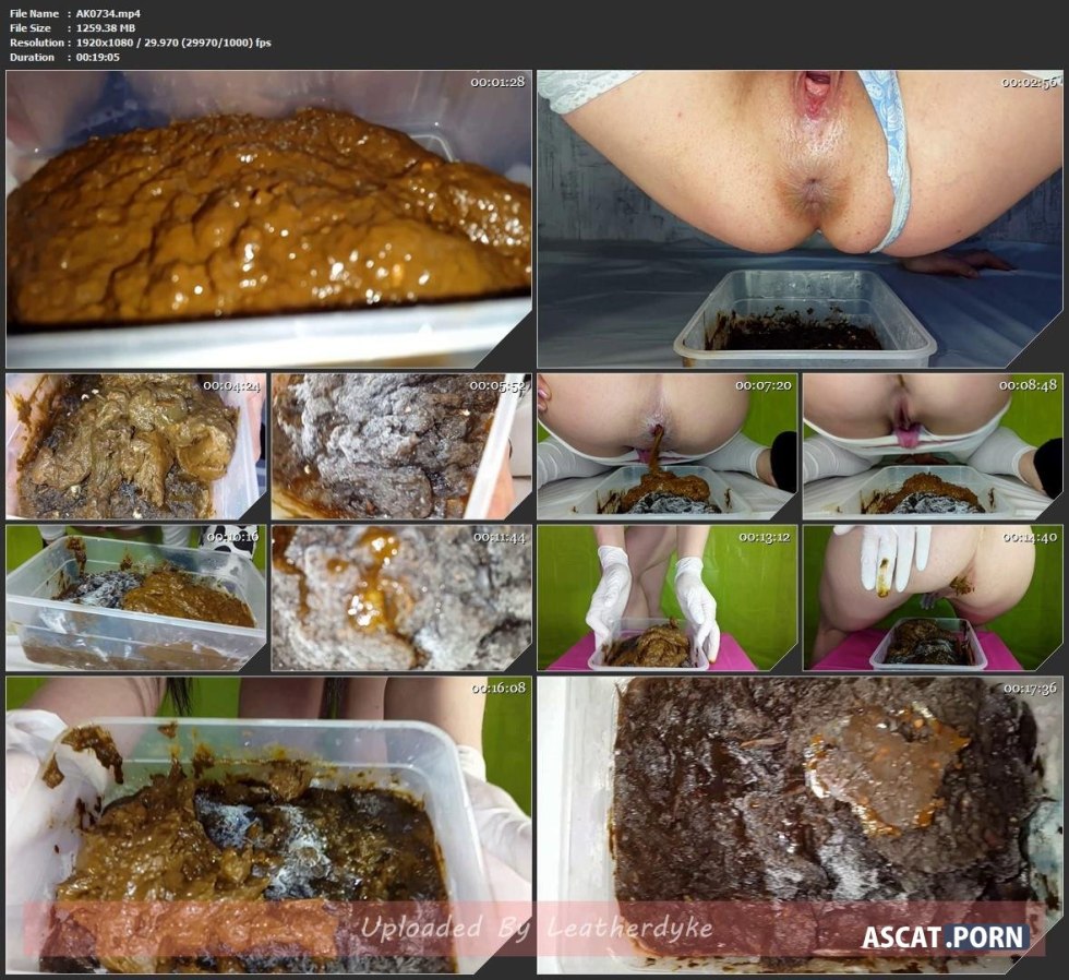 Missanja - Tease, Dirty Talk, Messy Anal Playing, Licking Shitty Finger