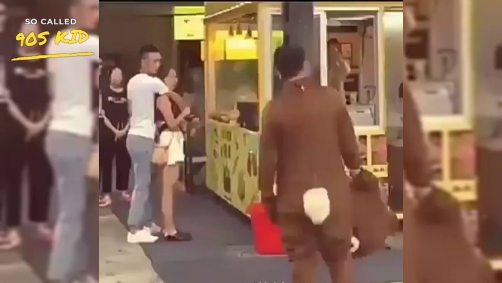 Olga Barantseva and Bear Stepan