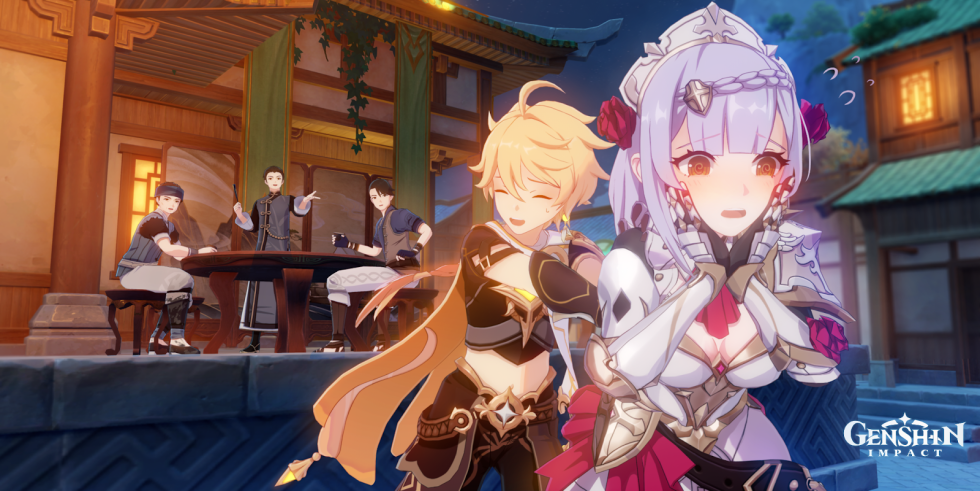 Genshin Impact maid knight