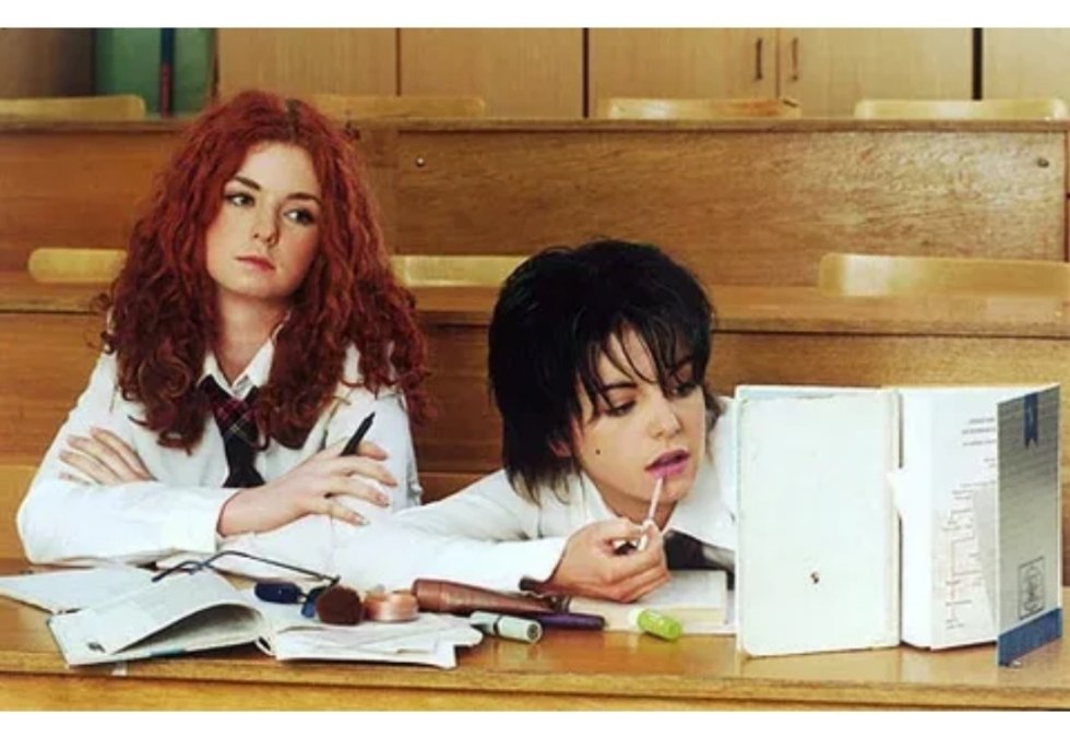 Julia Volkova and Lena Katina in his youth