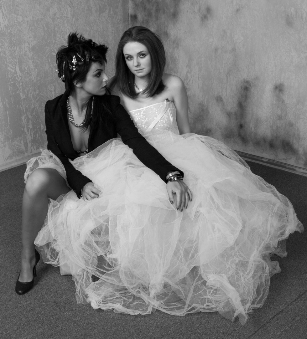 Elena Katina in the toilet