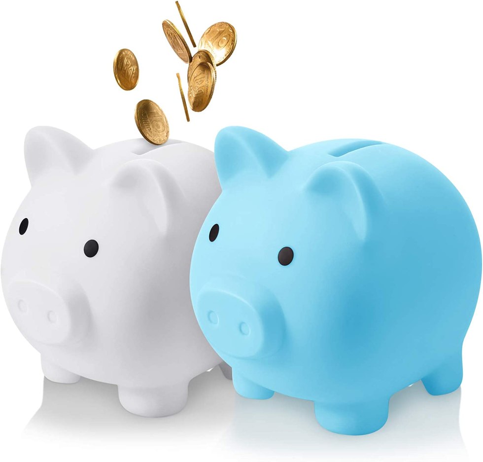 Slot in a piggy bank