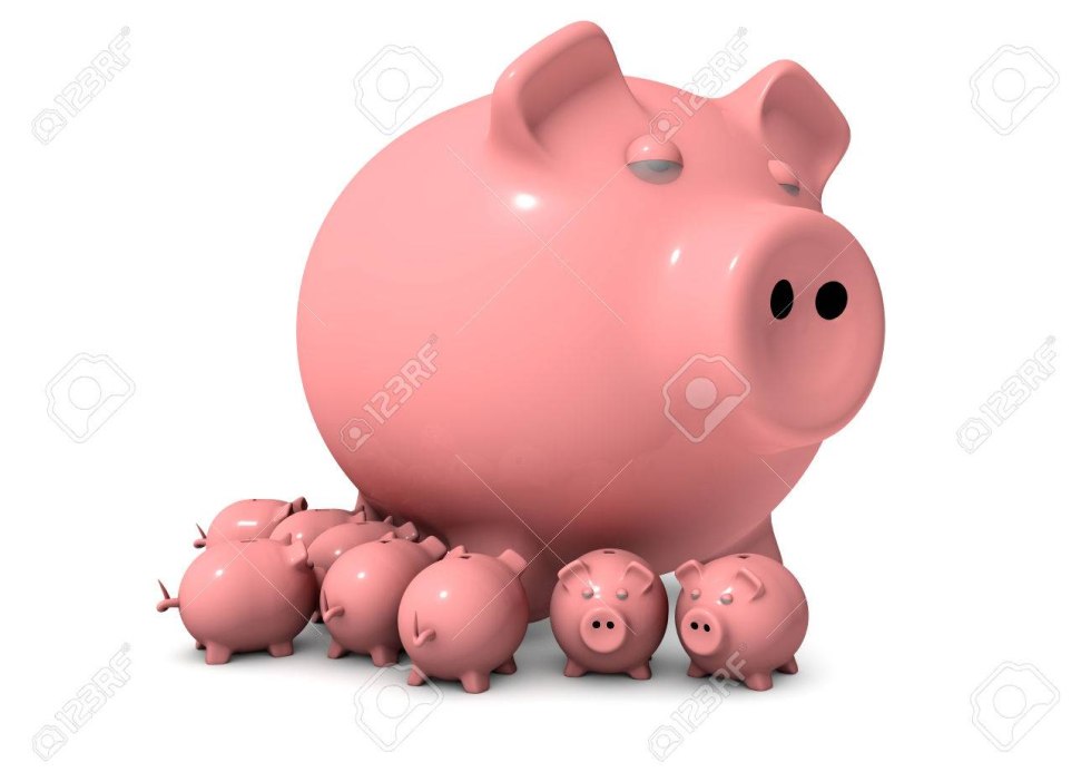 Beautiful piggy banks