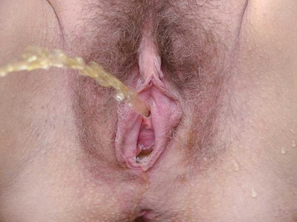 Hairy vagina pursues close -up