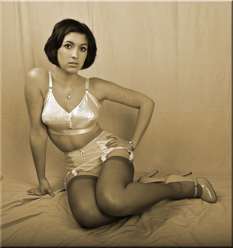 Fashion model Betty Page