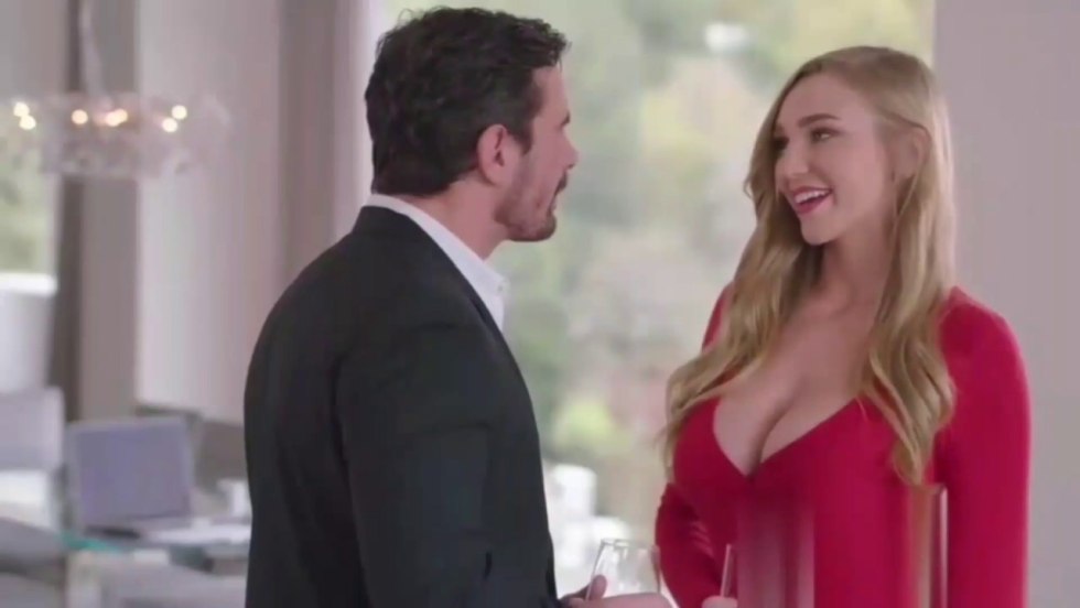 Monica Fuentes a Sexy Yoga Class