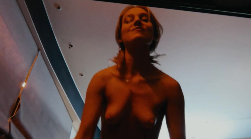 Christina Asmus bed scene in the film Nude