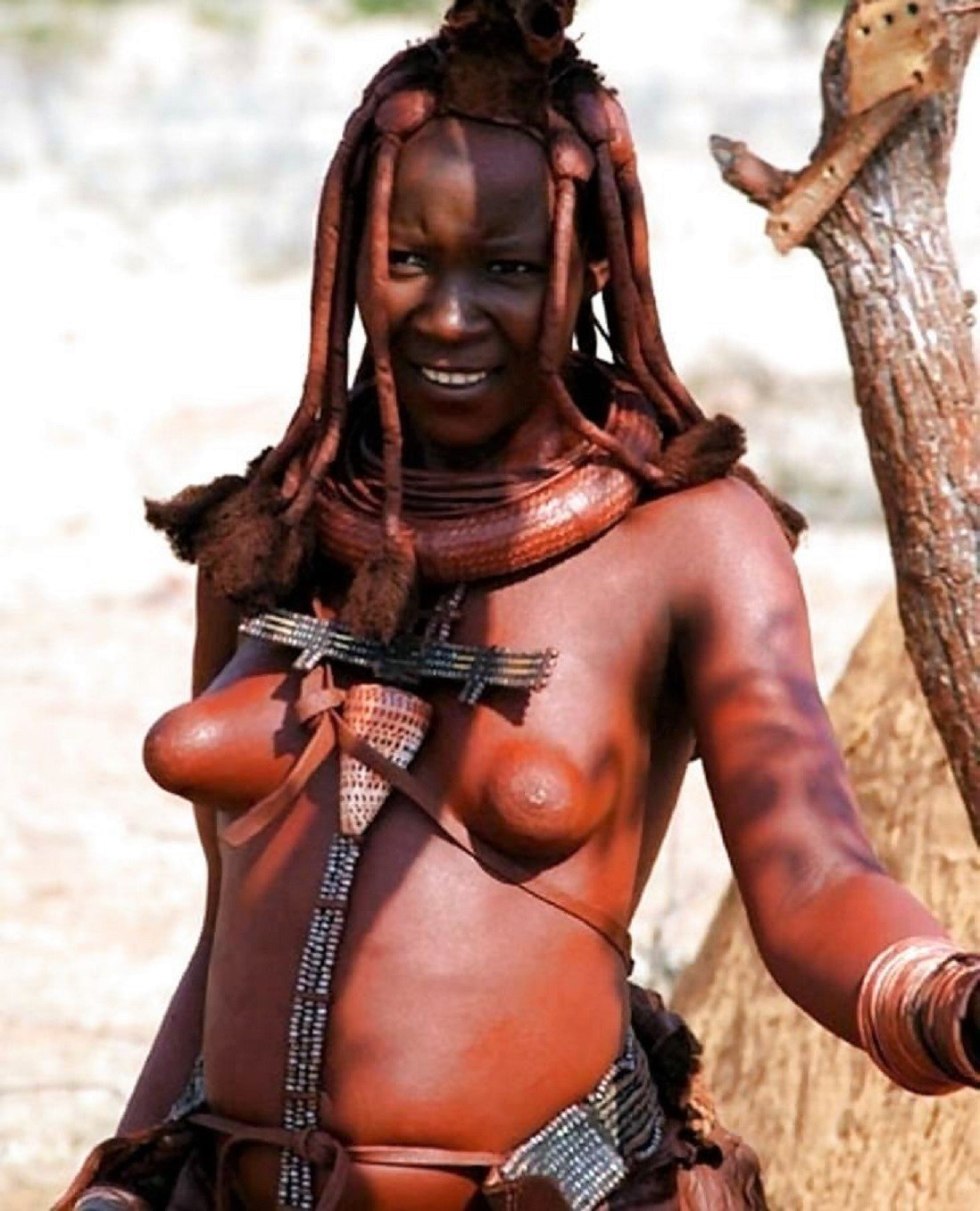 Naked women of African tribes