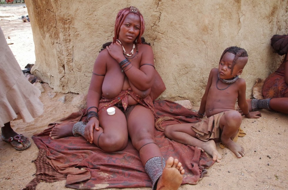 Naked women of wild tribes