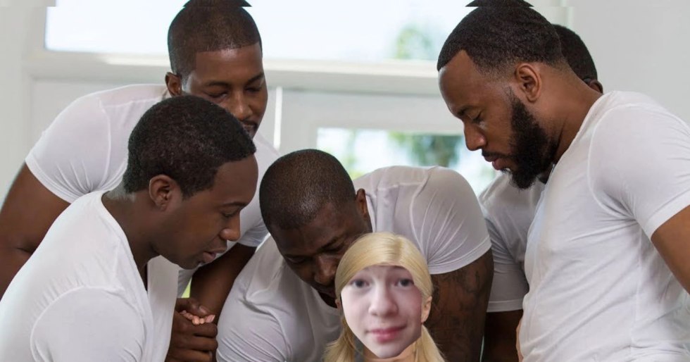 Piper Perry and 5 blacks