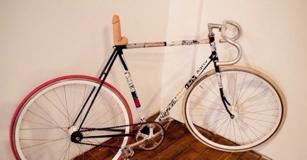 Kali Rose on a bicycle xxx