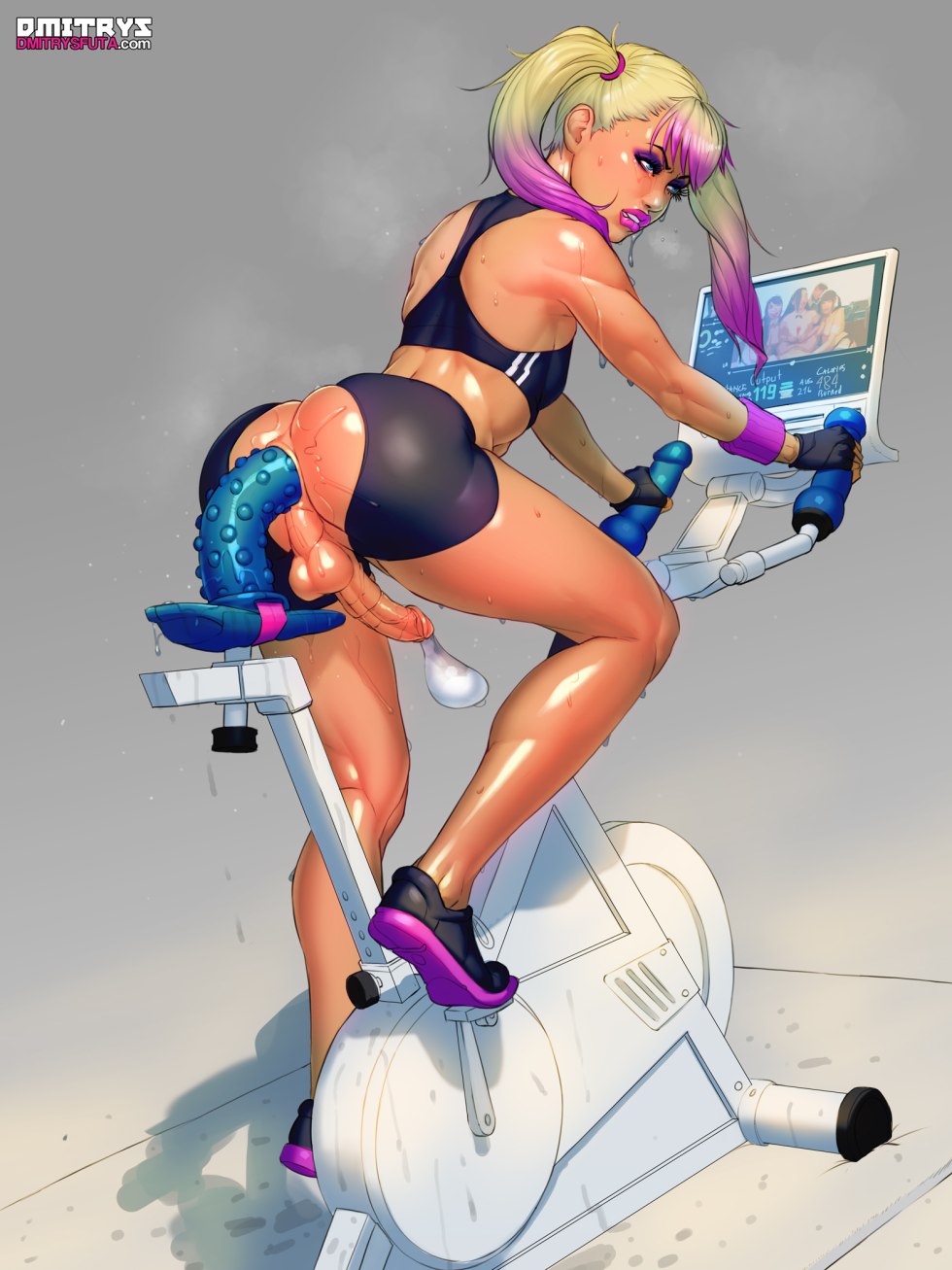 Cycling with Falos on the seat