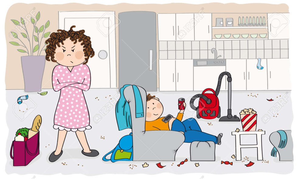 Parts of the body of the boy and girl