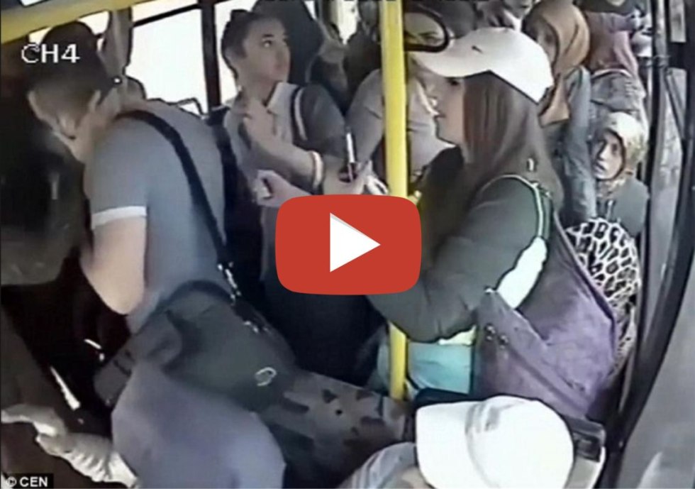 Falled in public transport