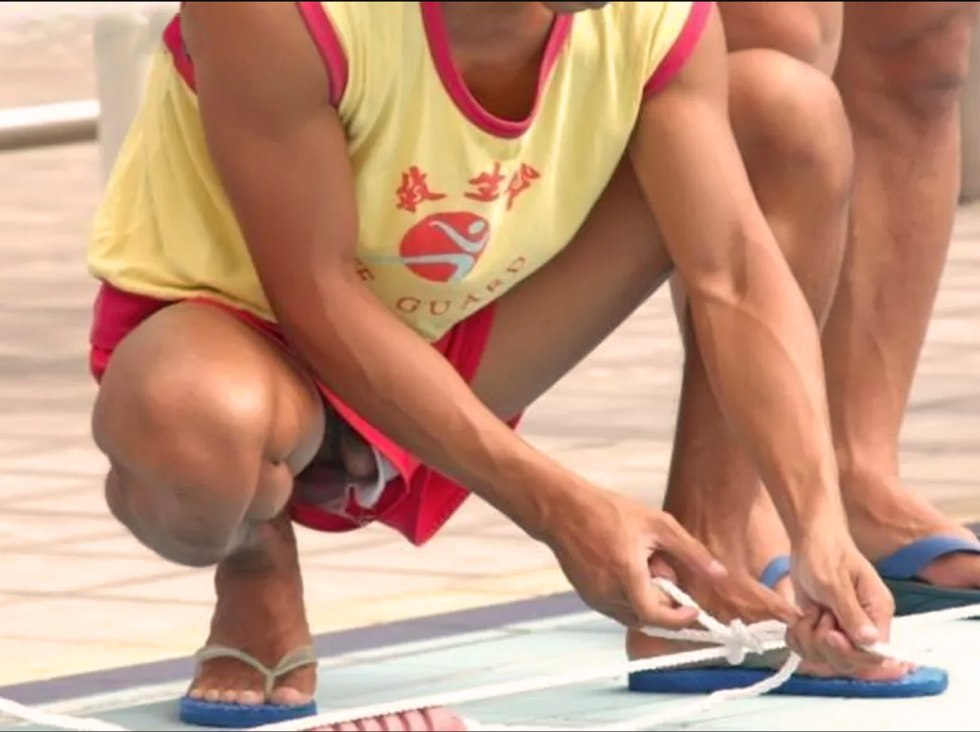 Jumps in the ass on a thick cock