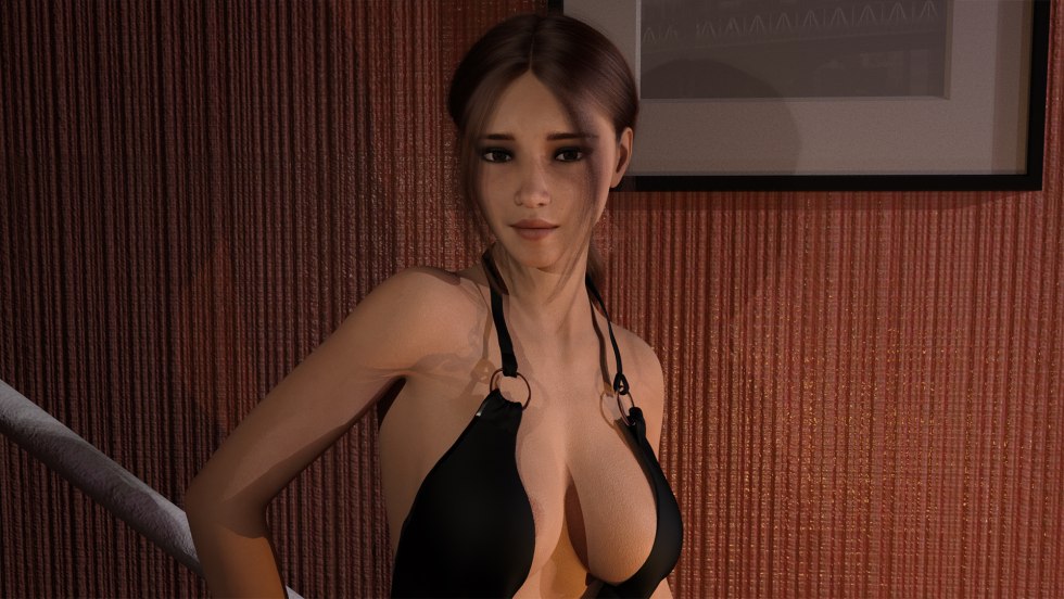 I launched a hand under the dress