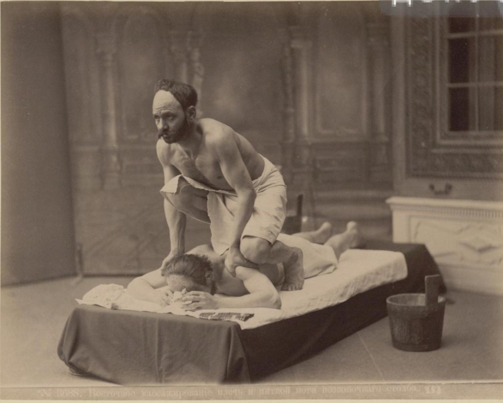 Woman in the bathroom