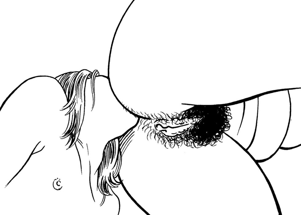 Anilingus to a guy drawings