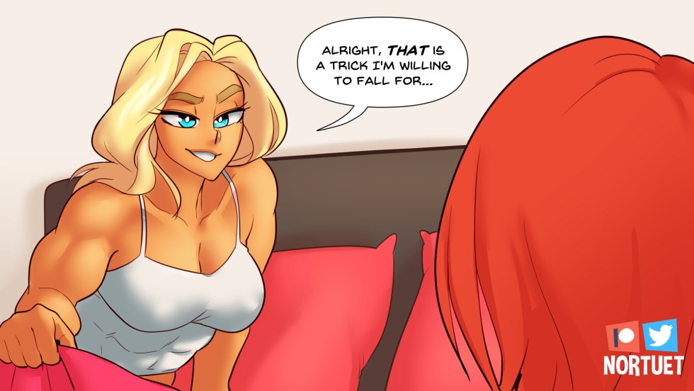 Tara and Beverly comic