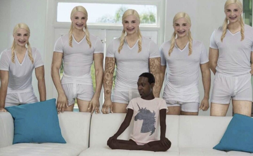 Anal Negro with white boys