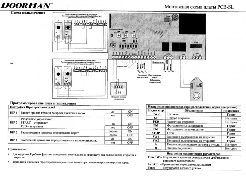 SA 07.6 Auma electric drive circuit