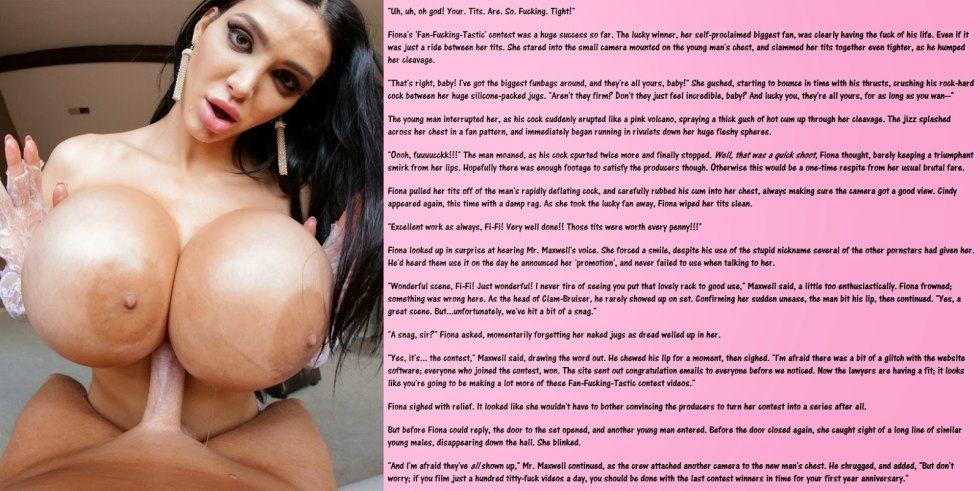 Little body huge Captions tits