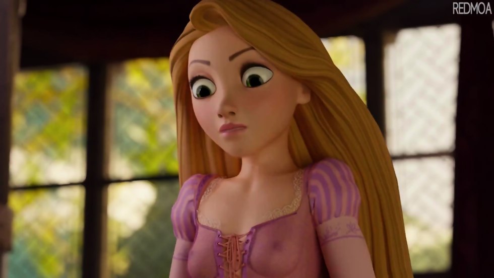 Sex 3D Cartoon Rapunzel