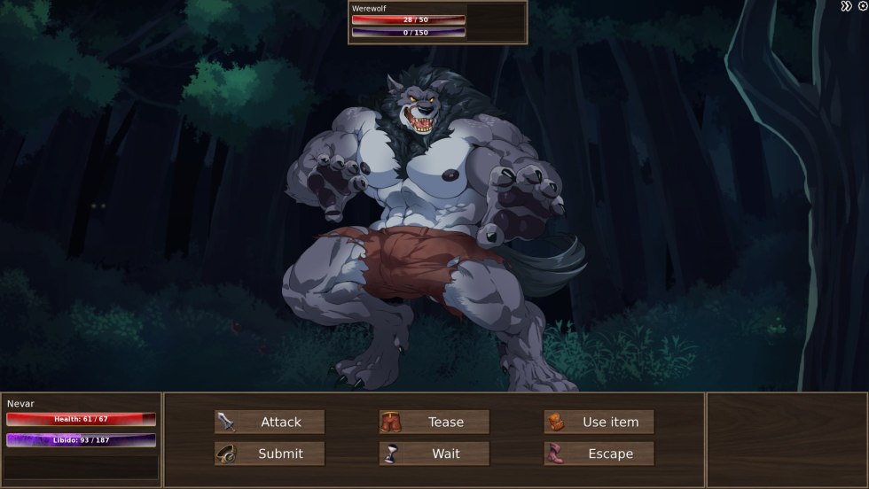 Porn through panties