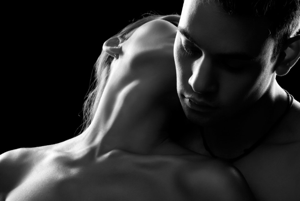 Man and woman passion