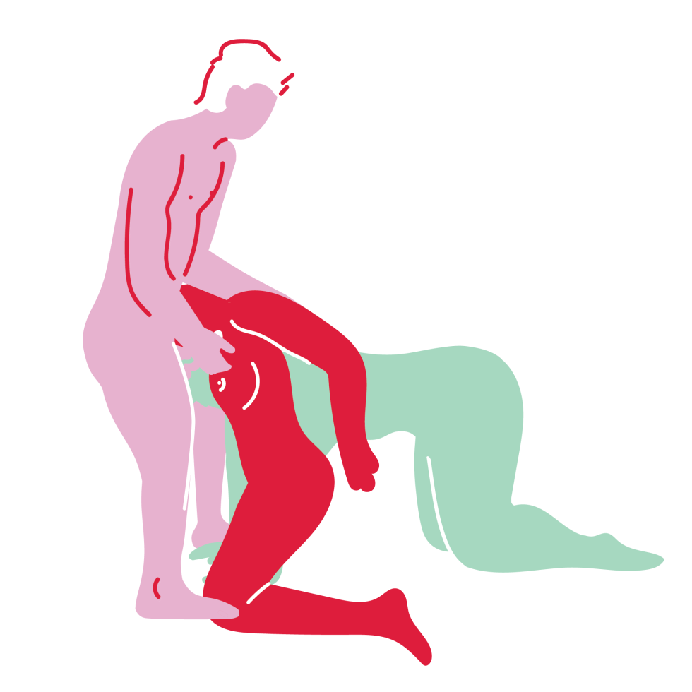 Big Belly XXX Missionary Pose