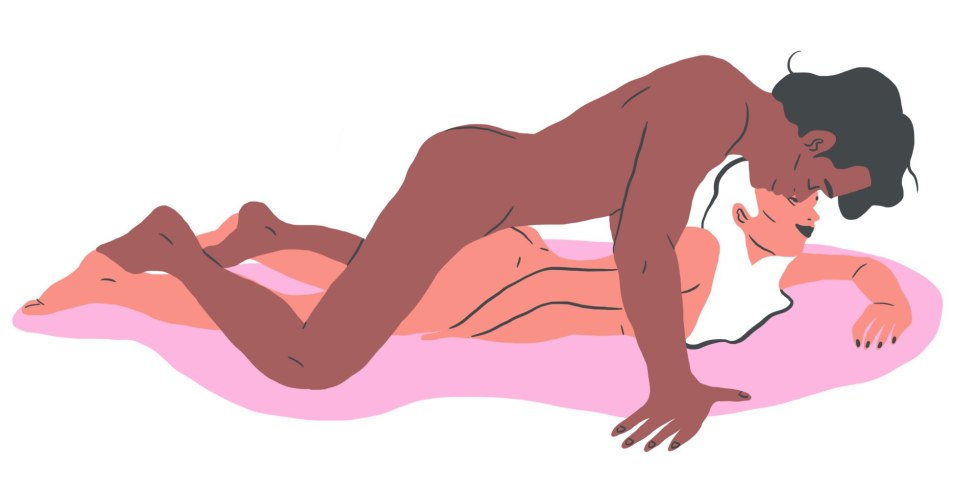 Naked blondes in the Kama Sutra poses