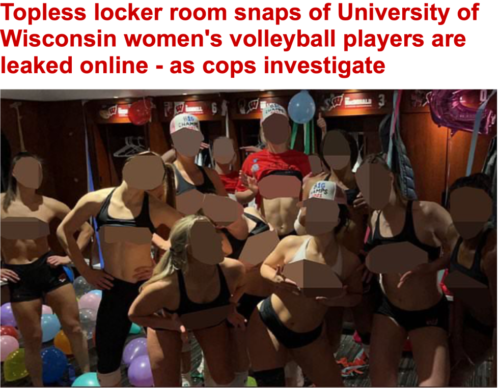 The very shame in sports