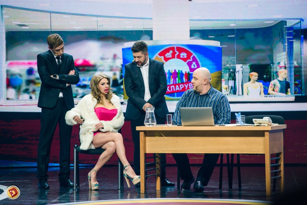 Diesel show actors Yana Glushchenko