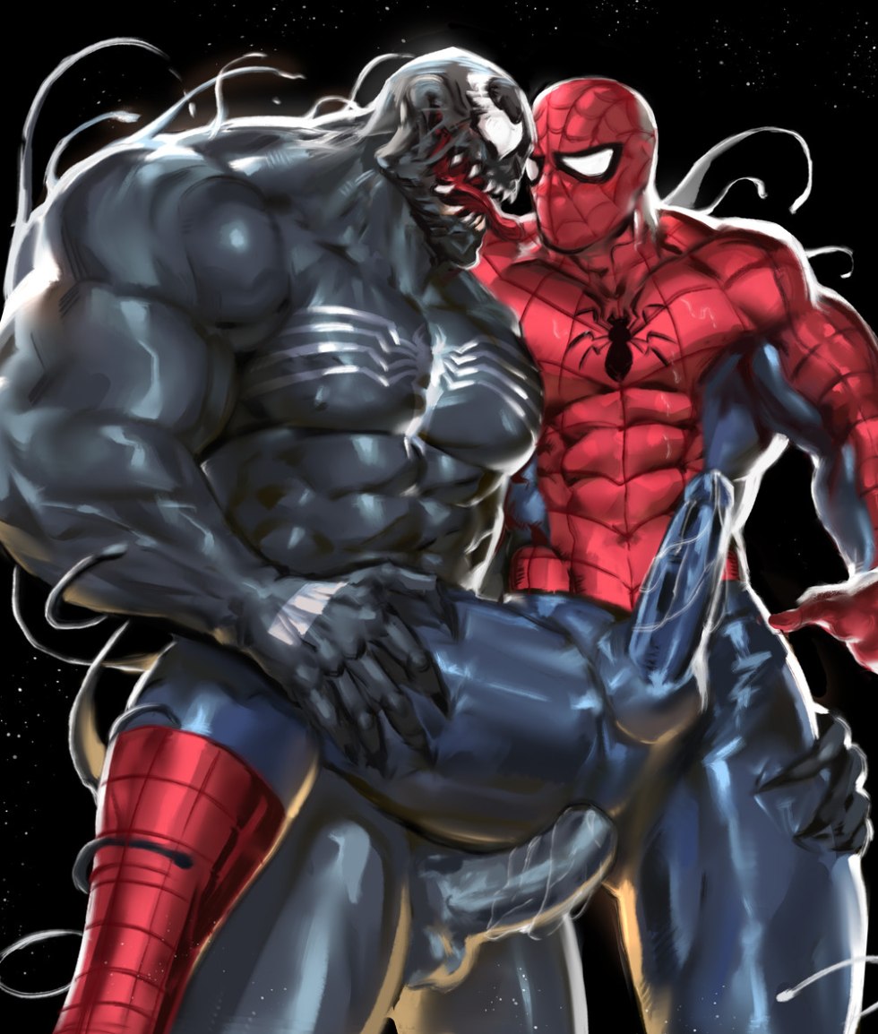 Spider Men and Venom Yaoi