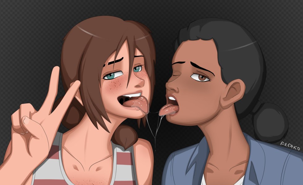 Ellie and Dina Lesbian The Last of US Hentai