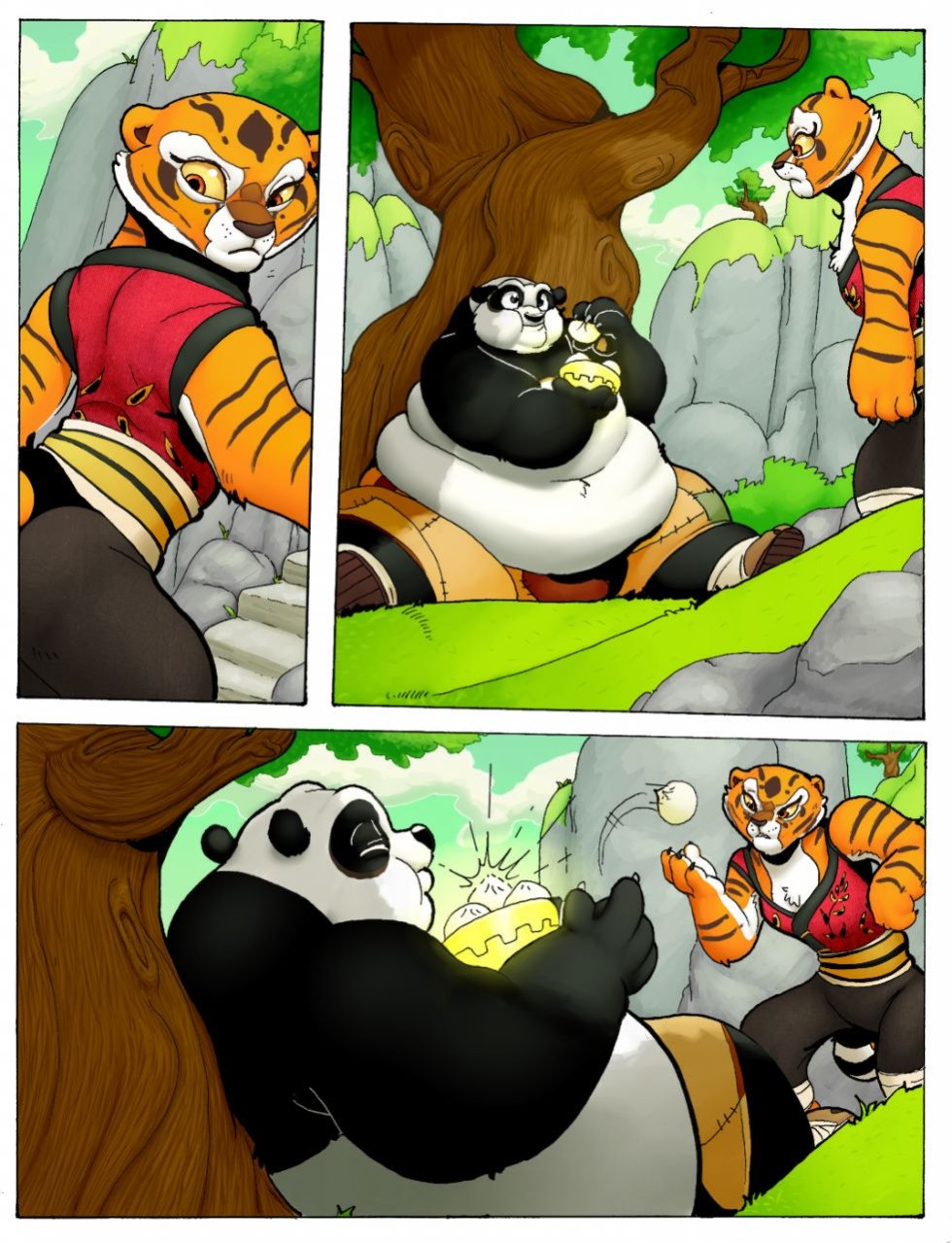 Kung Fu Panda Tigress and comics