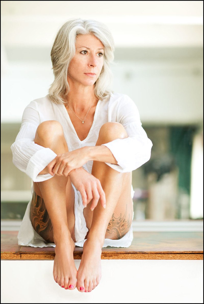 56 -year -old model Julie Ach