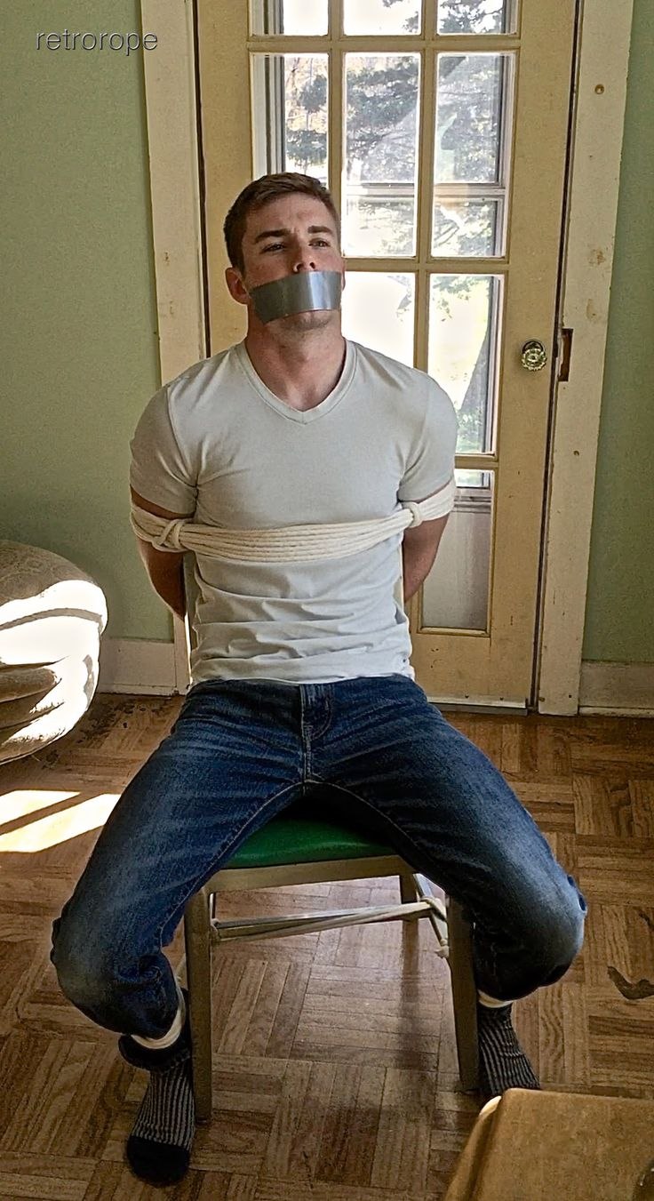 Russian Tied Up in the Woods Guy (88 photos)