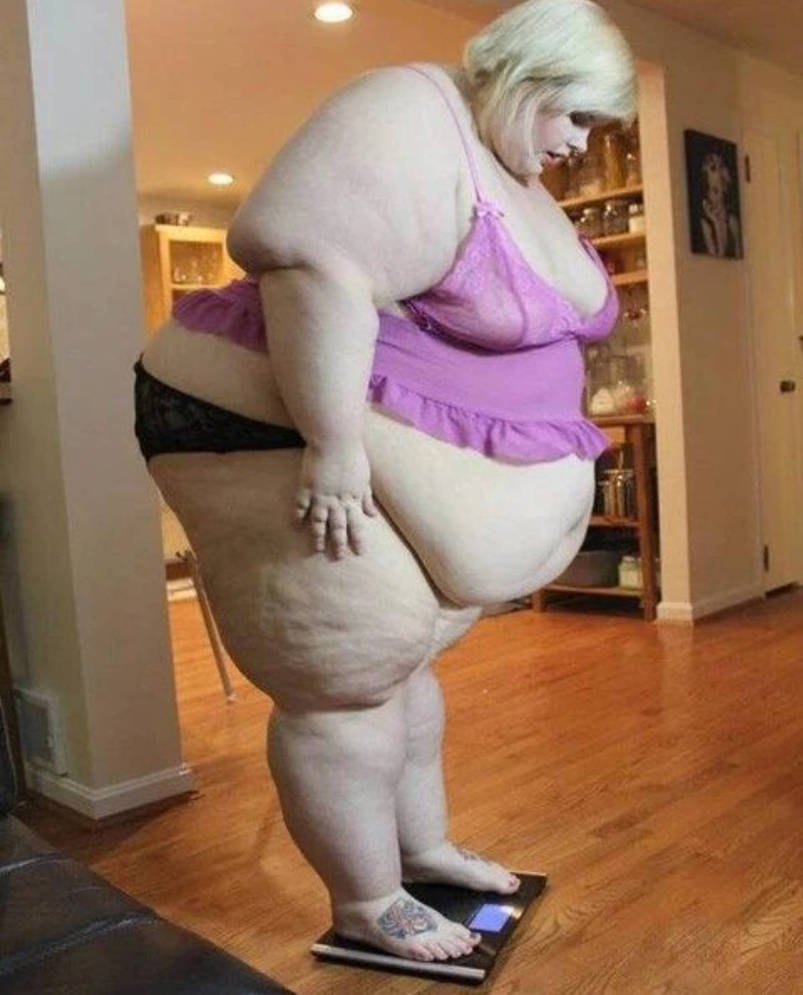 The thickest naked women