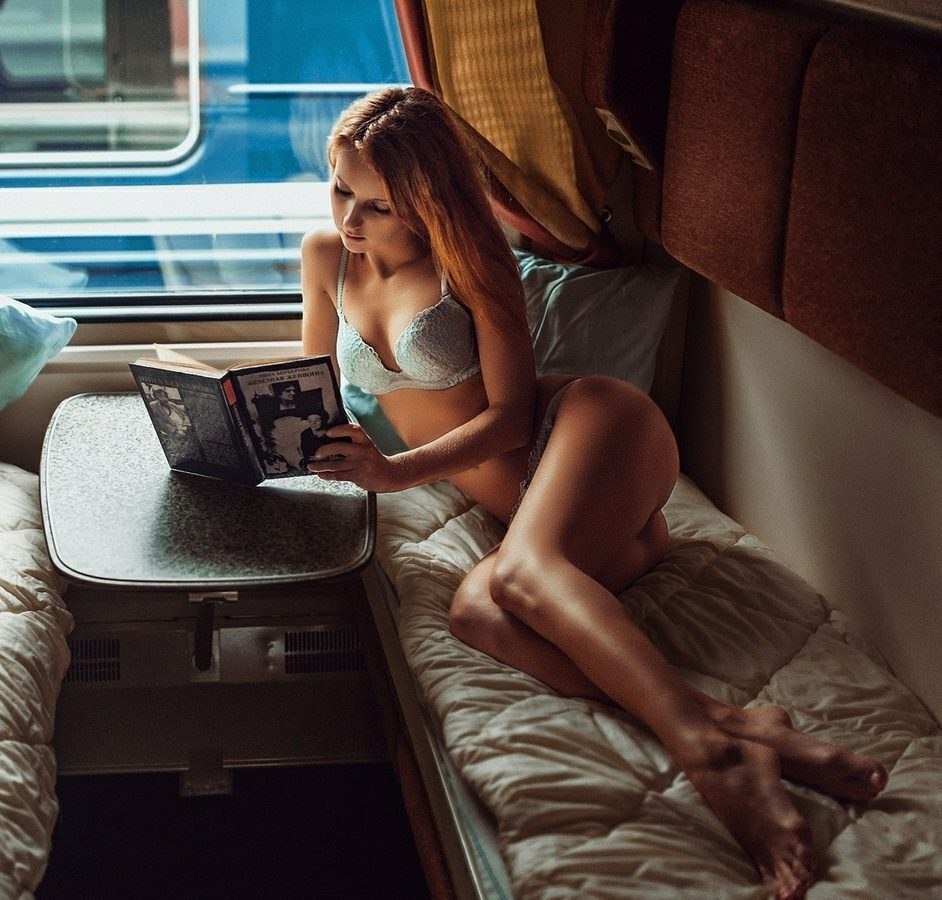 They burned on the train