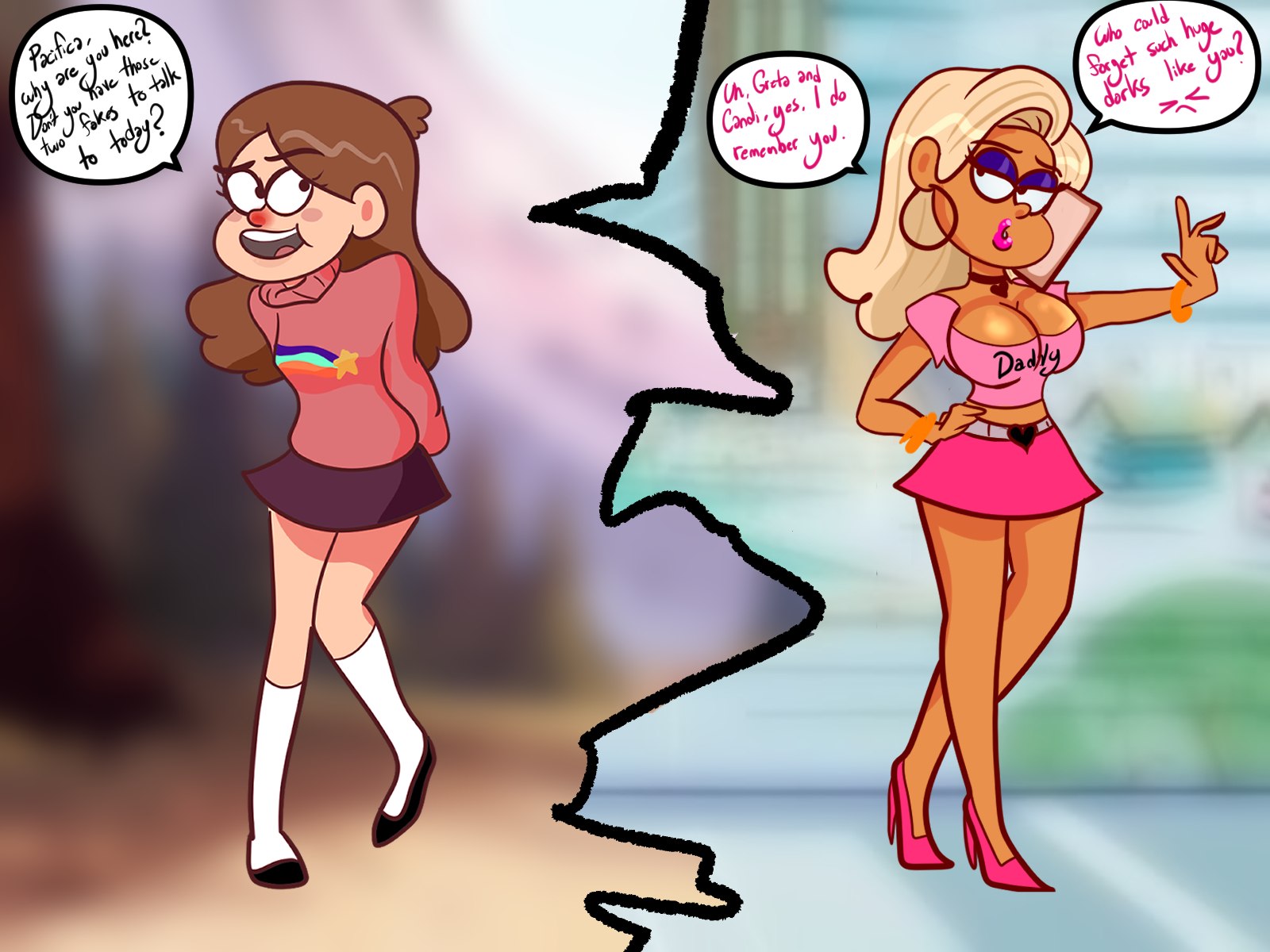 Gravity falls breast expansion