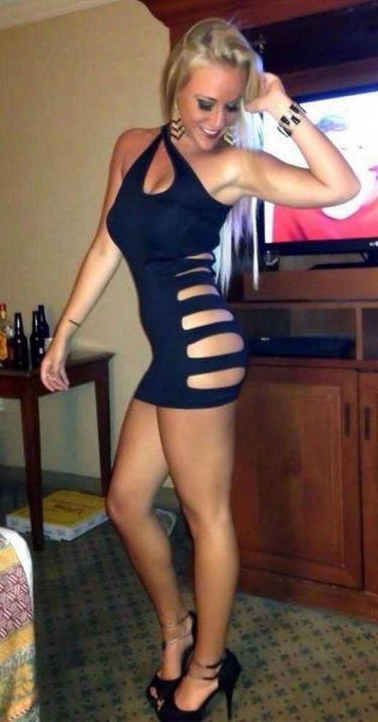 Girls on the stairs in mini