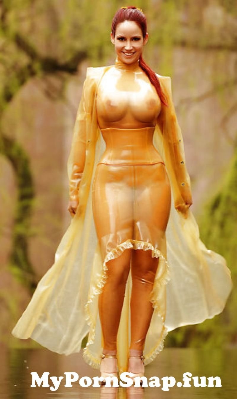 Naked girls in transparent clothes